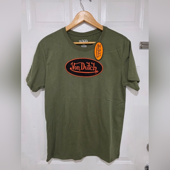 Von Dutch Other - Von Dutch Dark Green Men's Tee